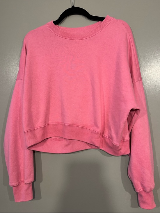 Hollister Sweaters - Hollister Pink Crewneck Sweatshirt — Size M